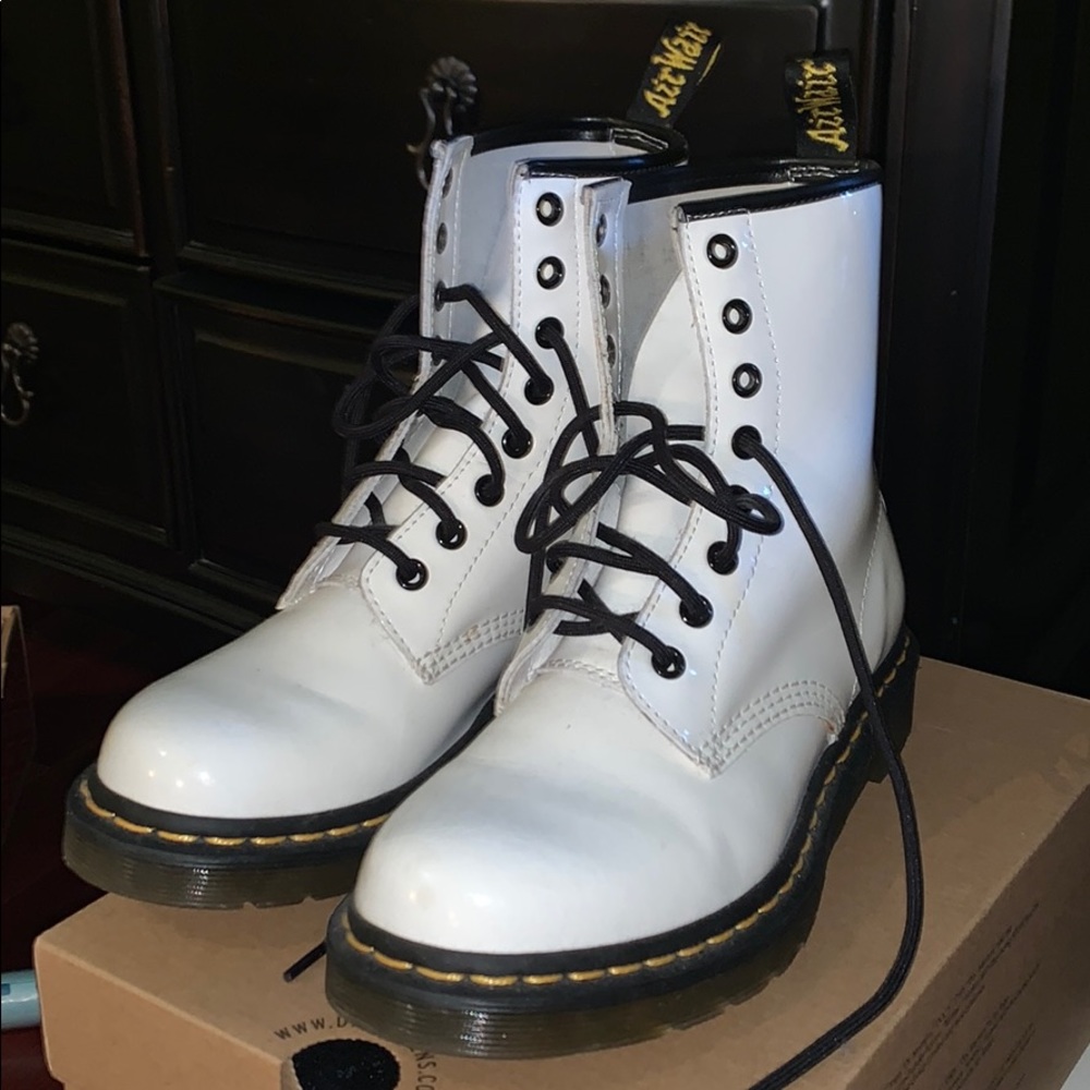 White Doc Martens!!